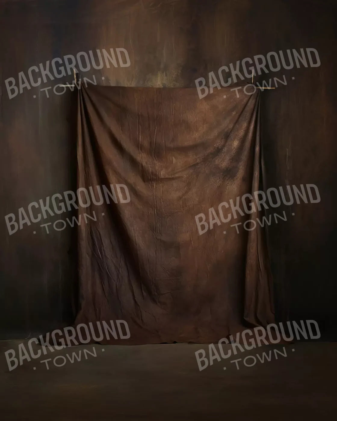 Drop In A Brown 8’X10’ Fleece (96 X 120 Inch) Backdrop