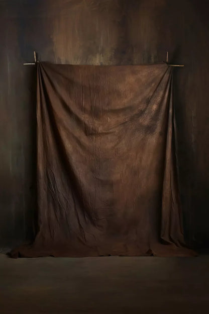 Drop In A Brown 8’X12’ Ultracloth (96 X 144 Inch) Backdrop