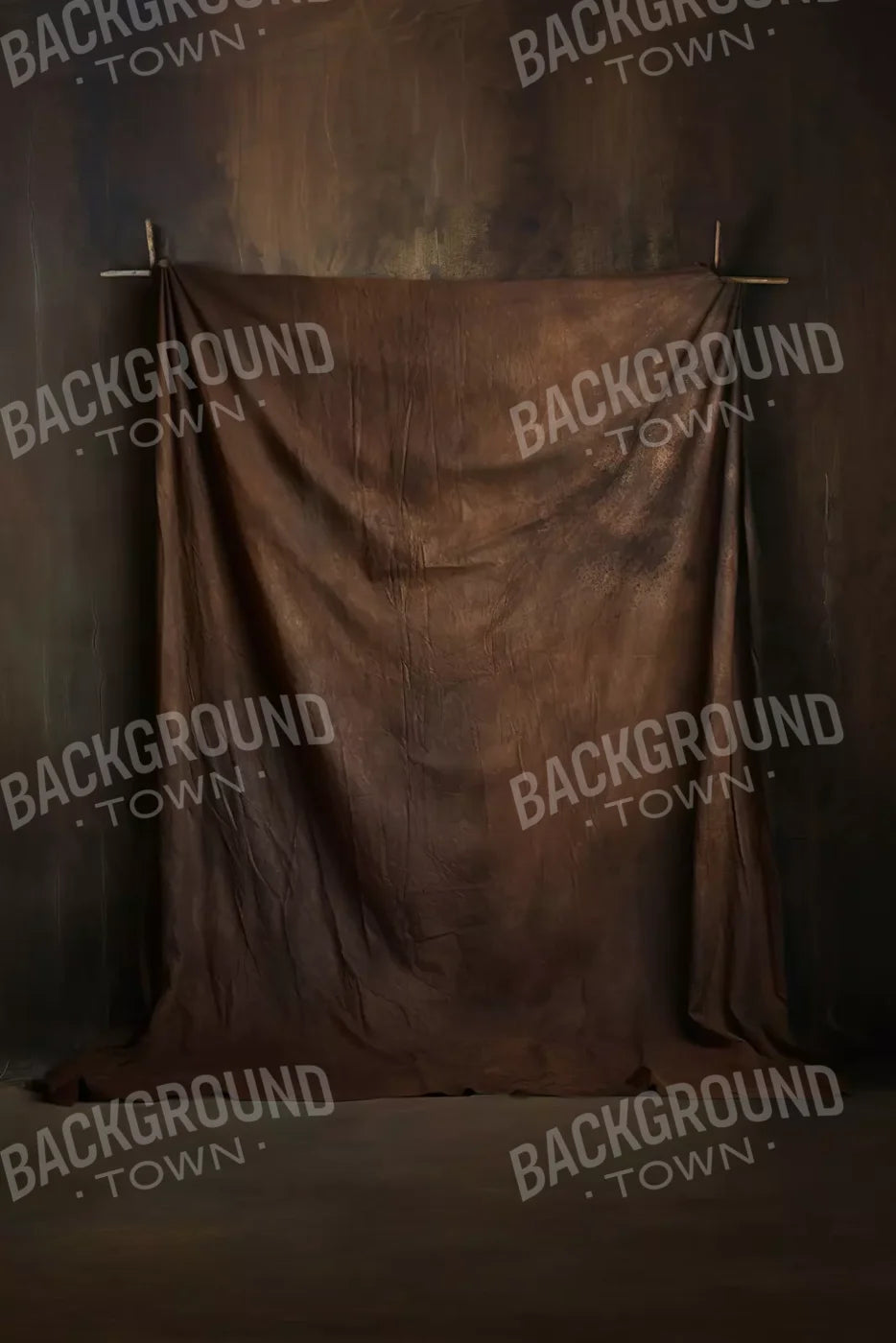 Drop In A Brown 8’X12’ Ultracloth (96 X 144 Inch) Backdrop