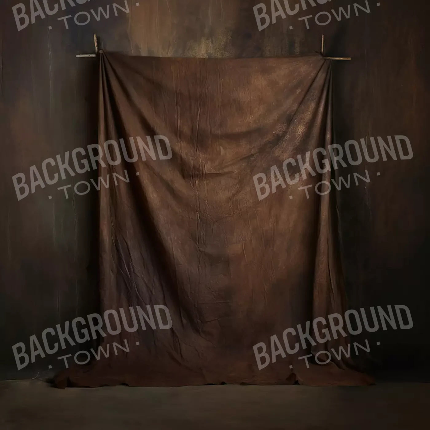 Drop In A Brown 8’X8’ Fleece (96 X Inch) Backdrop