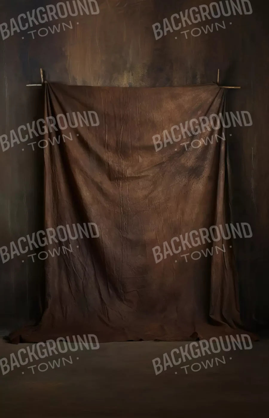 Drop In A Brown 9’X14’ Ultracloth (108 X 168 Inch) Backdrop
