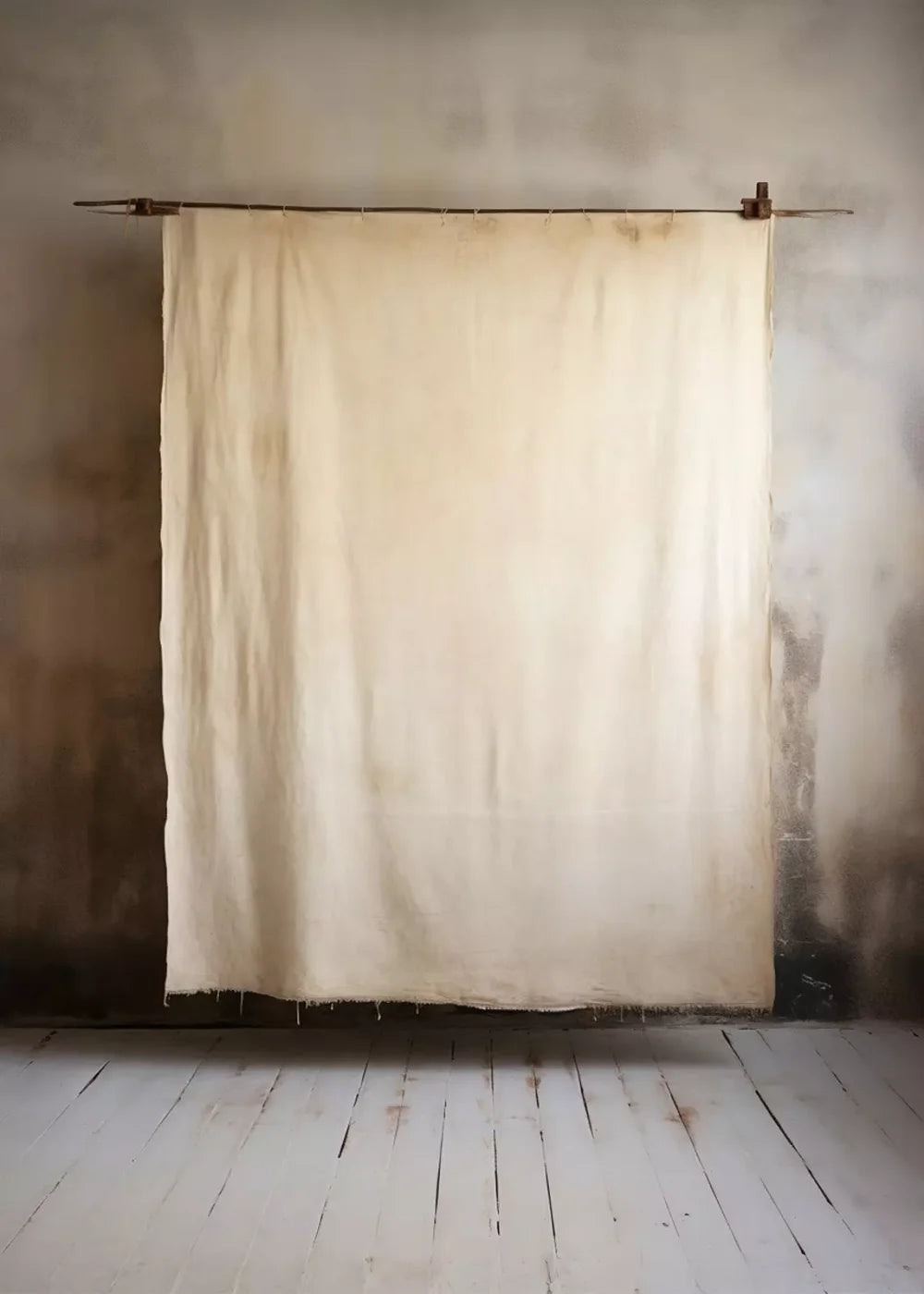 Drop In A Cream 5X7 Ultracloth ( 60 X 84 Inch ) Backdrop