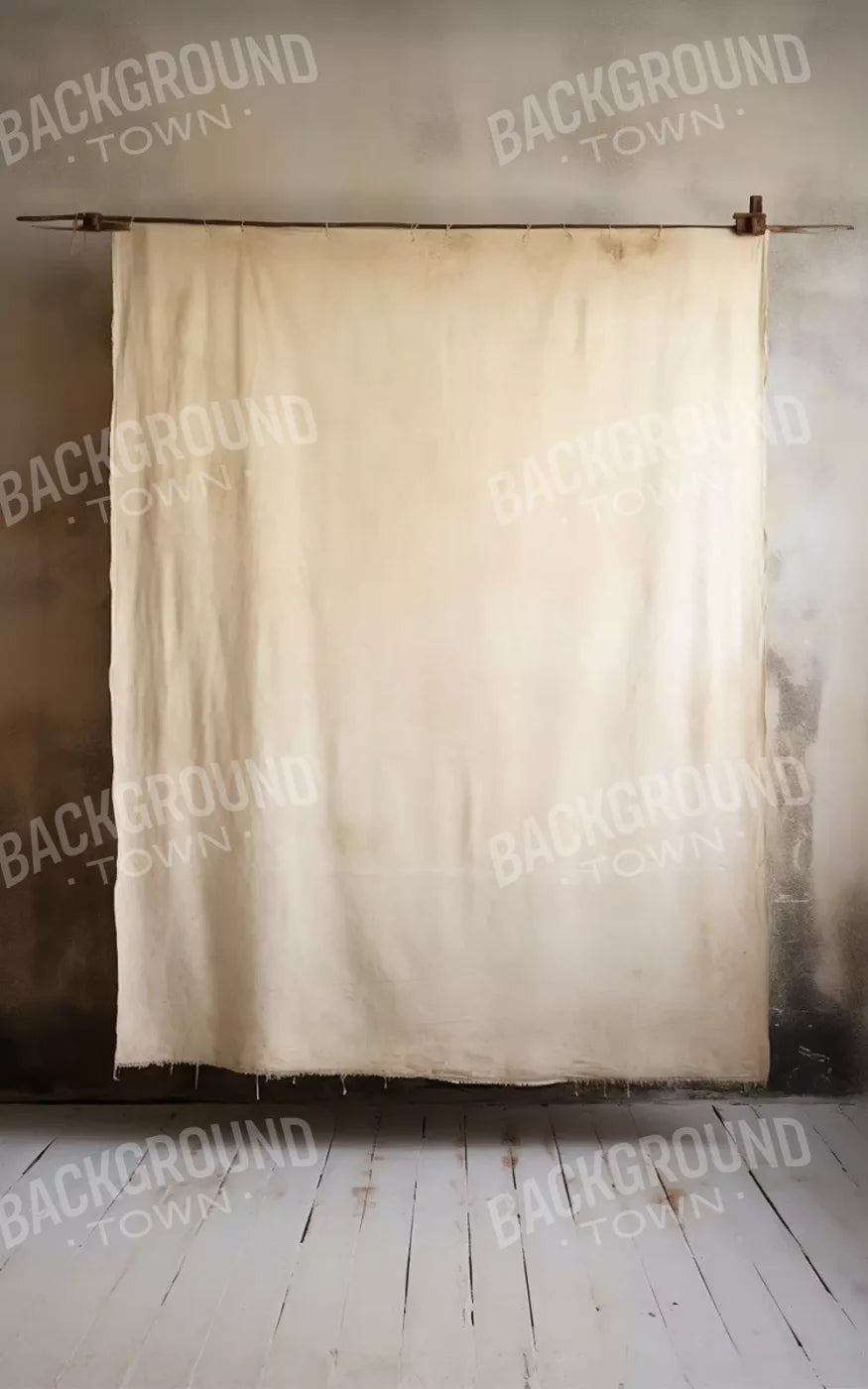 Drop In A Cream 5X8 Ultracloth ( 60 X 96 Inch ) Backdrop