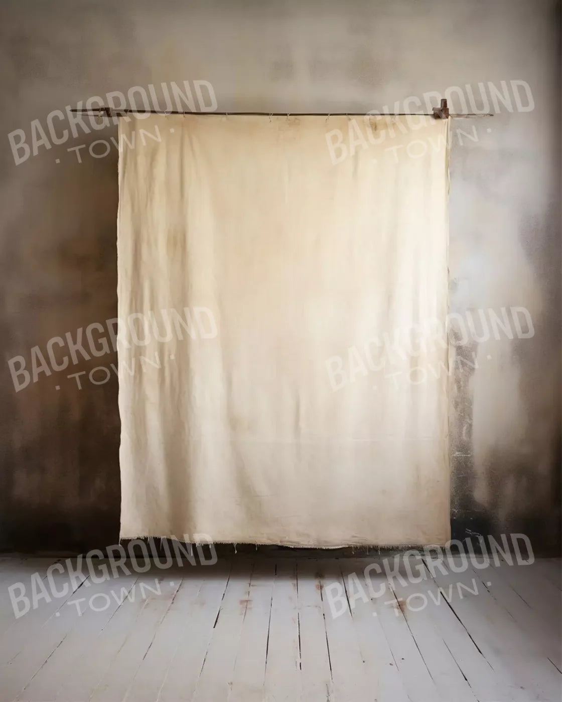 Drop In A Cream 8X10 Fleece ( 96 X 120 Inch ) Backdrop