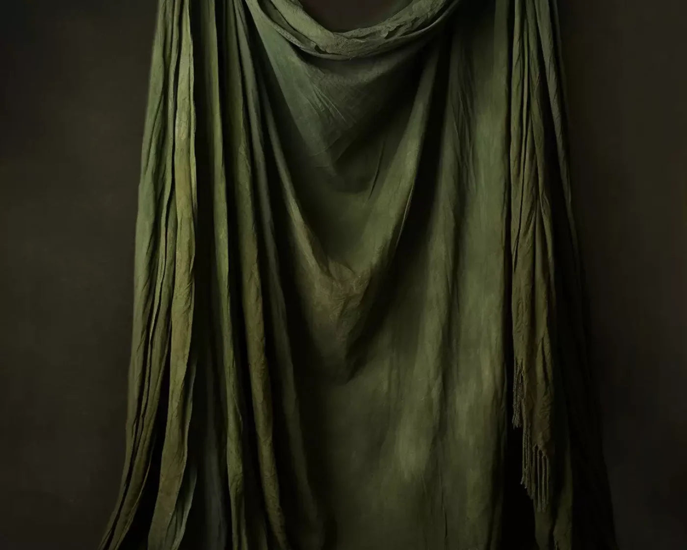 Drop In A Green 10’X8’ Fleece (120 X 96 Inch) Backdrop