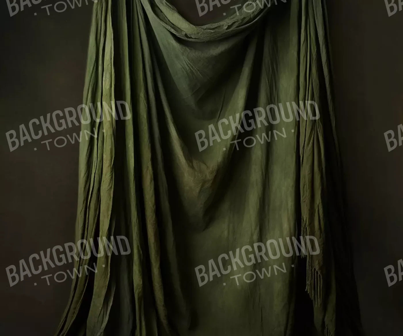 Drop In A Green 5’X4’2 Fleece (60 X 50 Inch) Backdrop