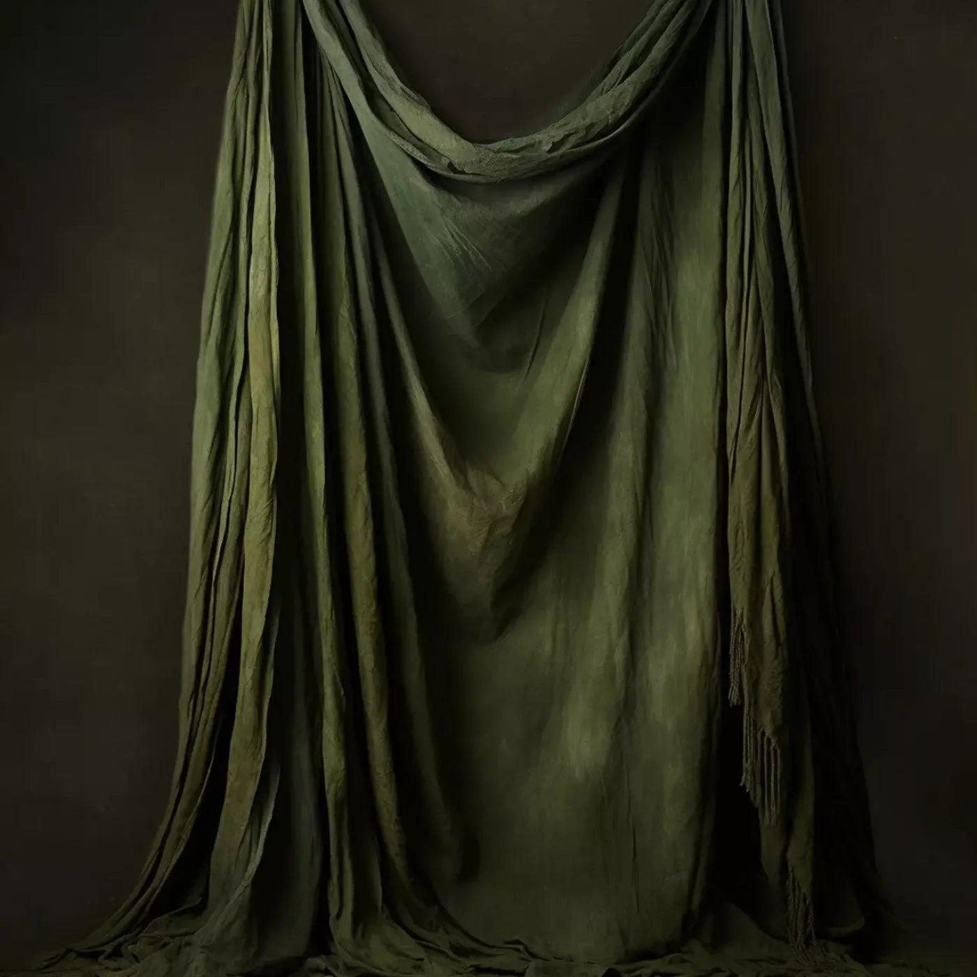 Drop In A Green 8’X8’ Fleece (96 X Inch) Backdrop