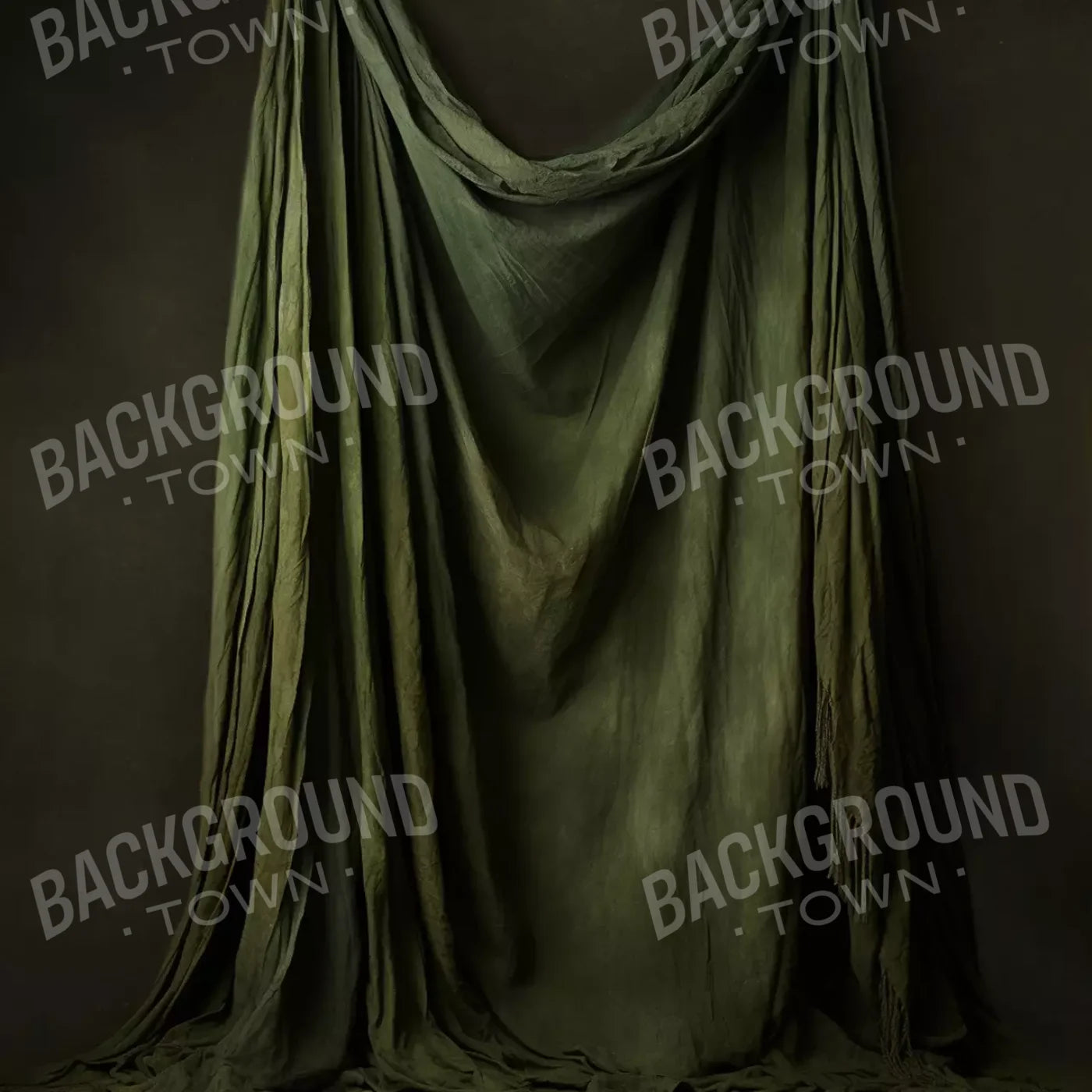 Drop In A Green 8’X8’ Fleece (96 X Inch) Backdrop