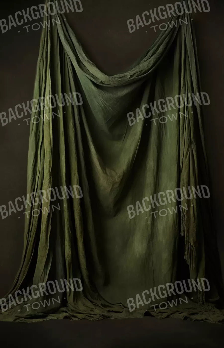 Drop In A Green 9’X14’ Ultracloth (108 X 168 Inch) Backdrop