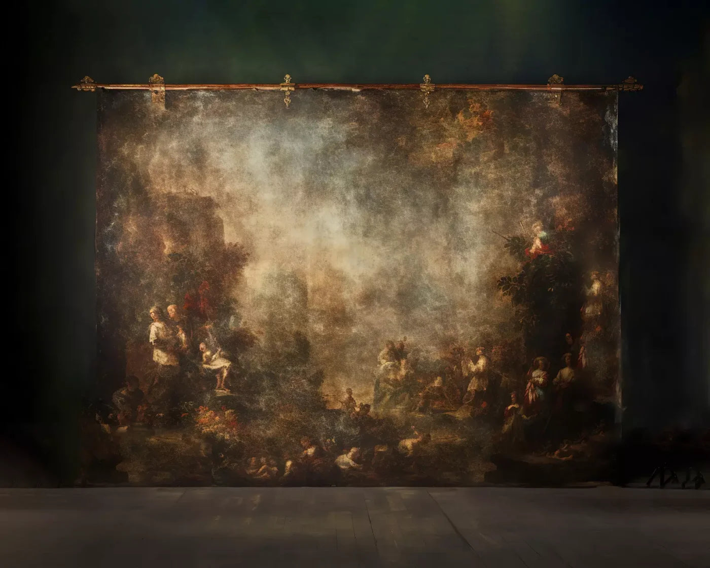 Drop In A Old Masters 10’X8’ Fleece (120 X 96 Inch) Backdrop