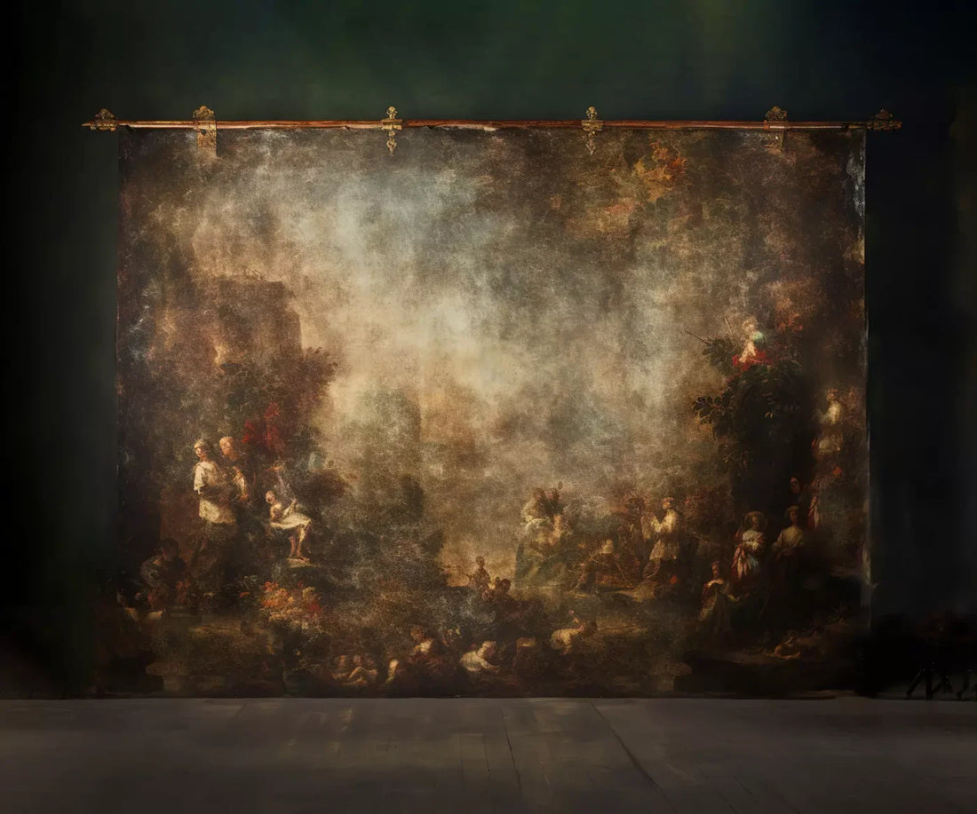 Drop In A Old Masters 5’X4’2 Fleece (60 X 50 Inch) Backdrop