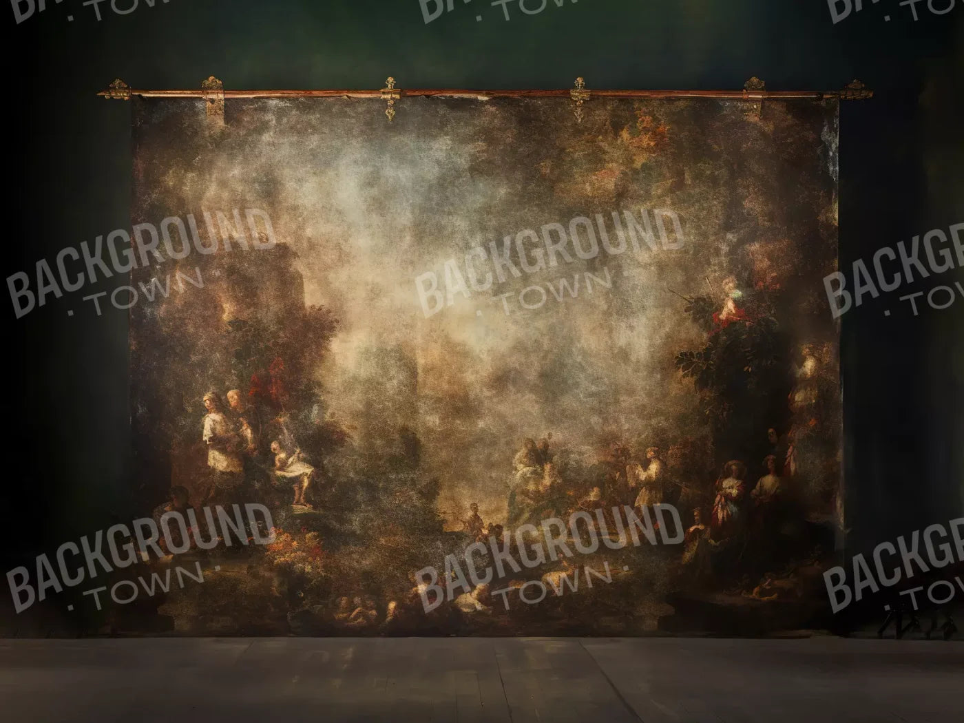 Drop In A Old Masters 6’8X5’ Fleece (80 X 60 Inch) Backdrop
