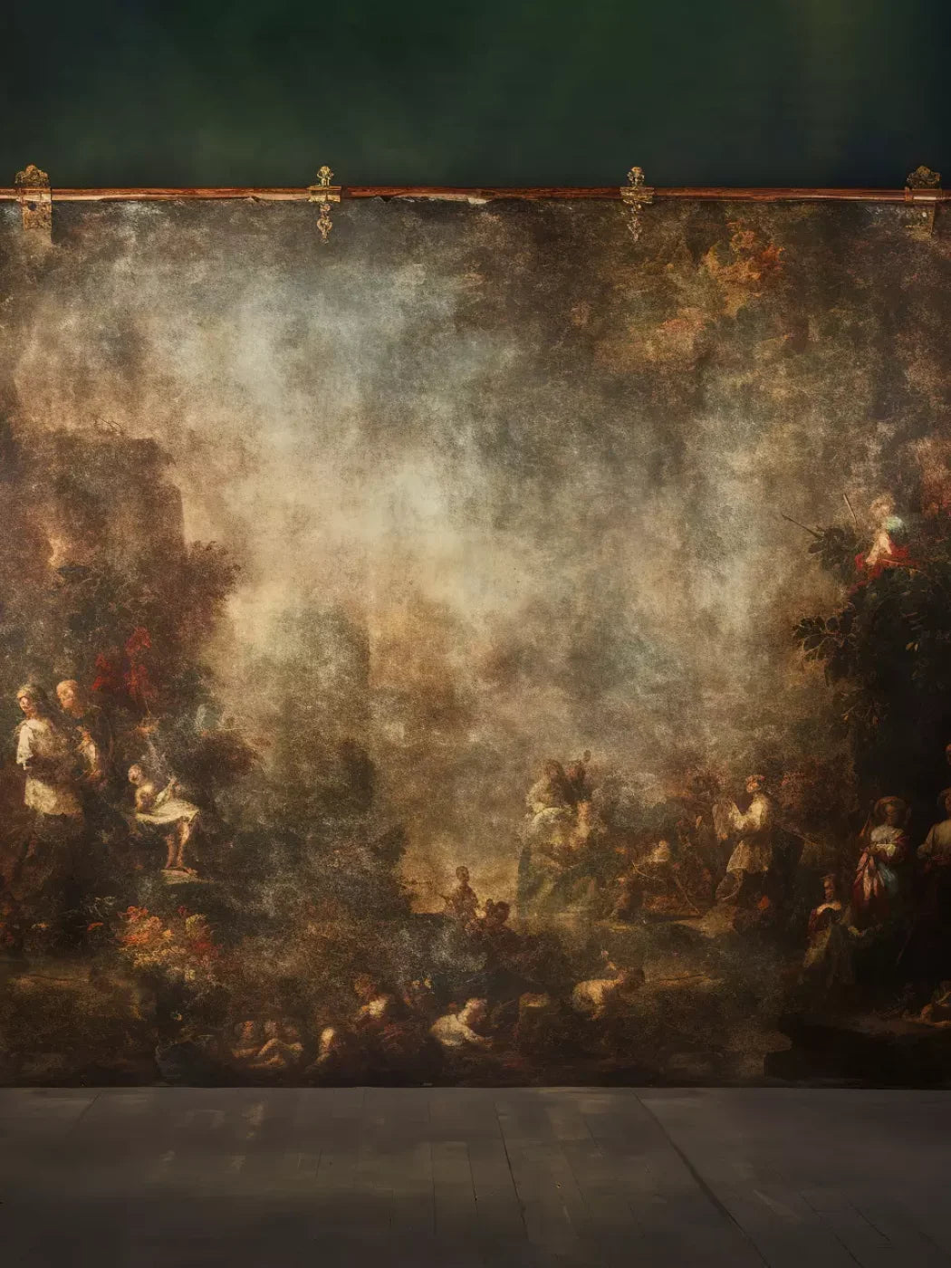 Drop In A Old Masters 6’X8’ Fleece (72 X 96 Inch) Backdrop