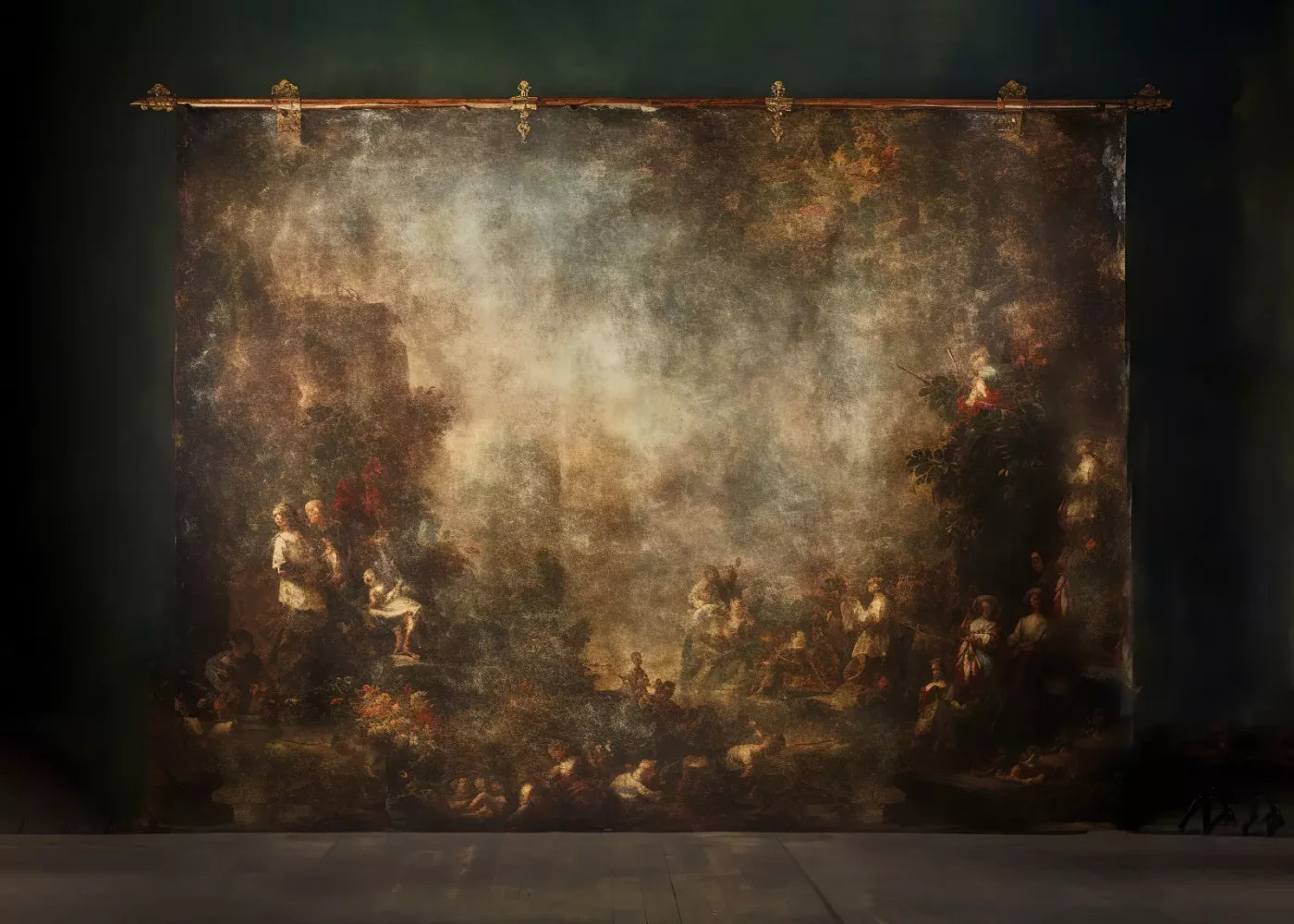 Drop In A Old Masters 7’X5’ Ultracloth (84 X 60 Inch) Backdrop