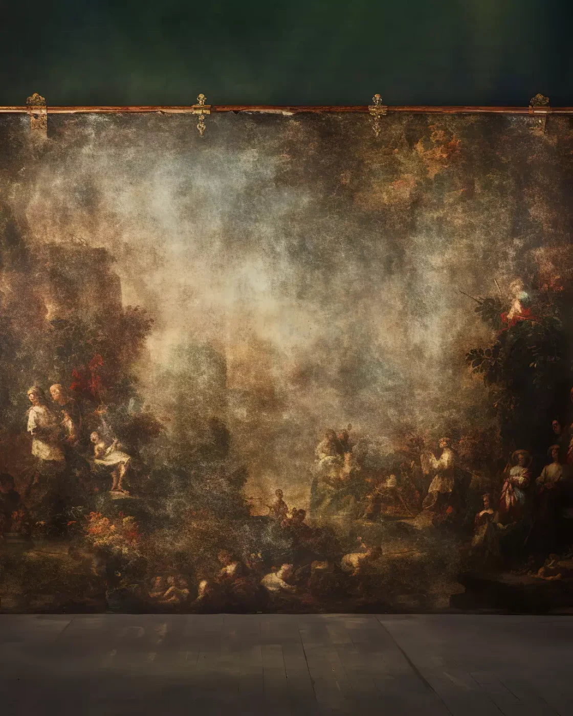 Drop In A Old Masters 8’X10’ Fleece (96 X 120 Inch) Backdrop