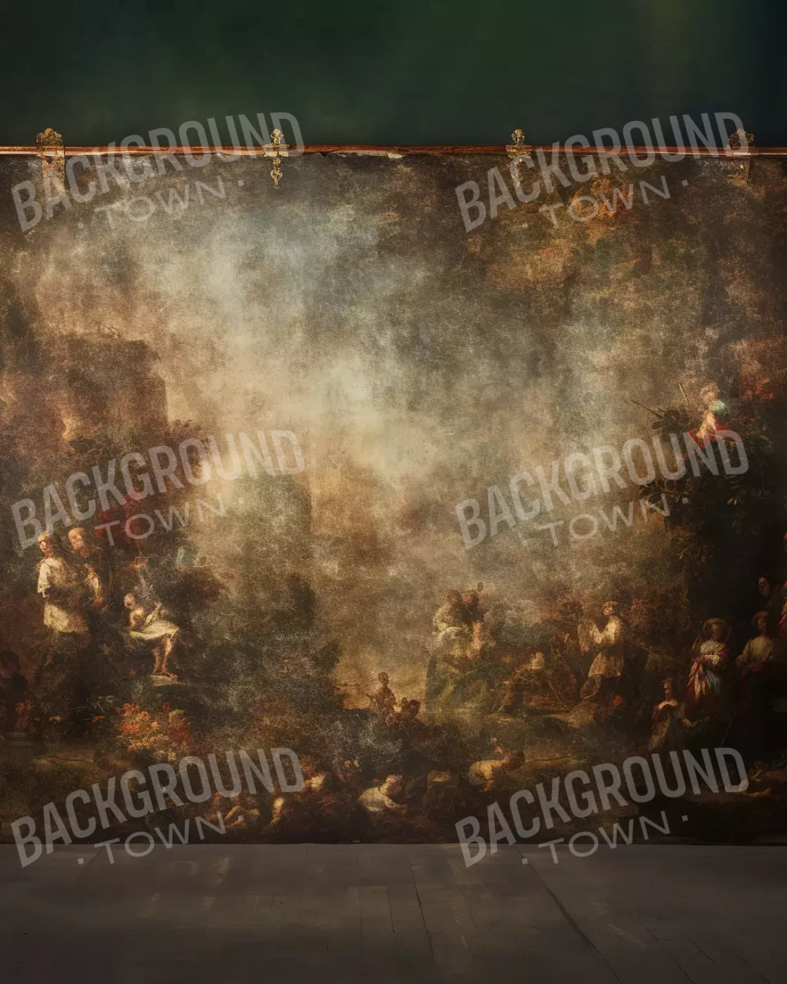 Drop In A Old Masters 8’X10’ Fleece (96 X 120 Inch) Backdrop