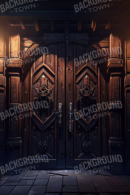 Dungeon Doors L 5X8 Ultracloth ( 60 X 96 Inch ) Backdrop