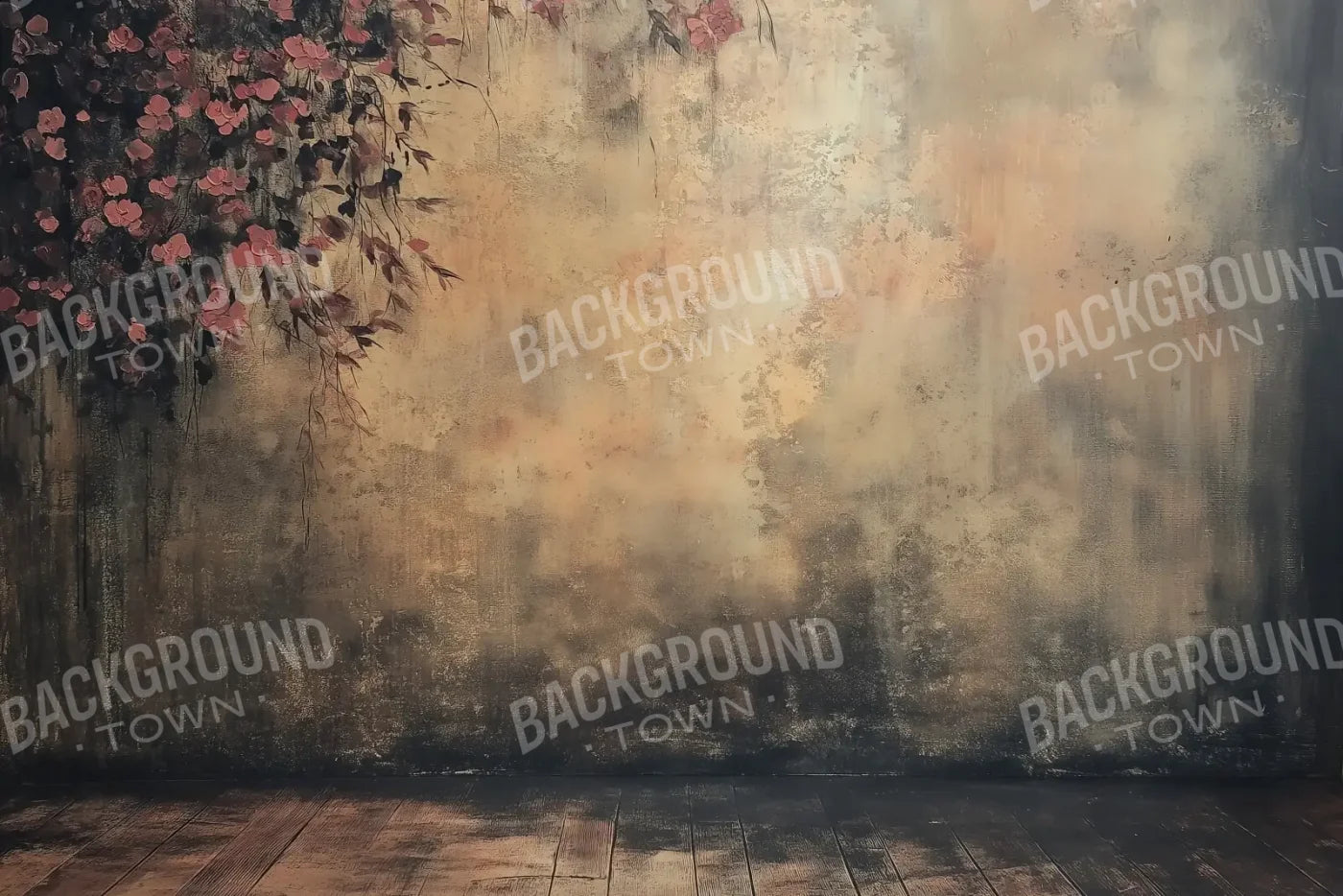 Dusted Flora 12’x8’ UltraCloth (144 x 96 inch) Backdrop