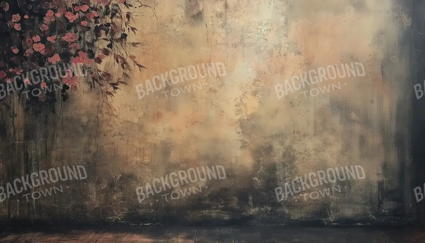 Dusted Flora 14’x8’ UltraCloth (168 x 96 inch) Backdrop