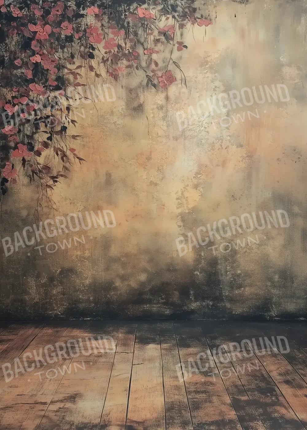 Dusted Flora 5’x7’ UltraCloth (60 x 84 inch) Backdrop