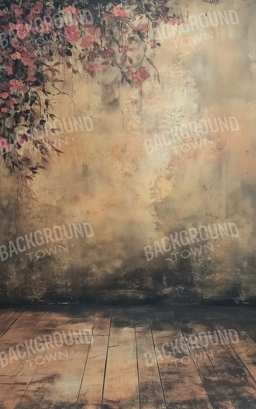 Dusted Flora 5’x8’ UltraCloth (60 x 96 inch) Backdrop