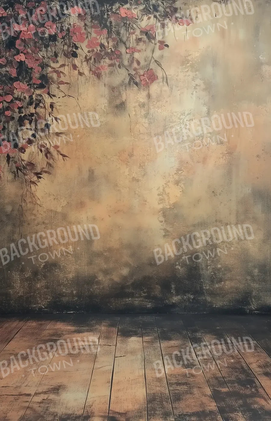 Dusted Flora 9’x14’ UltraCloth (108 x 168 inch) Backdrop