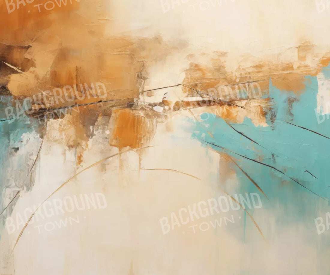 Earthy Abstract 5’X4’2 Fleece (60 X 50 Inch) Backdrop