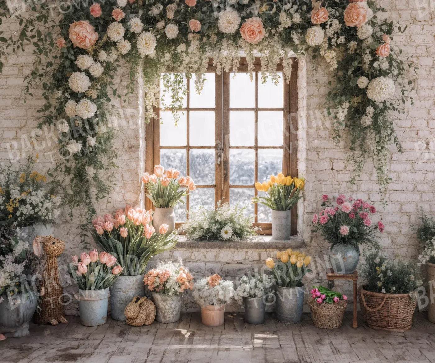 Easter By Carrie 2026 12’x10’ UltraCloth (144 x 120 inch) Backdrop