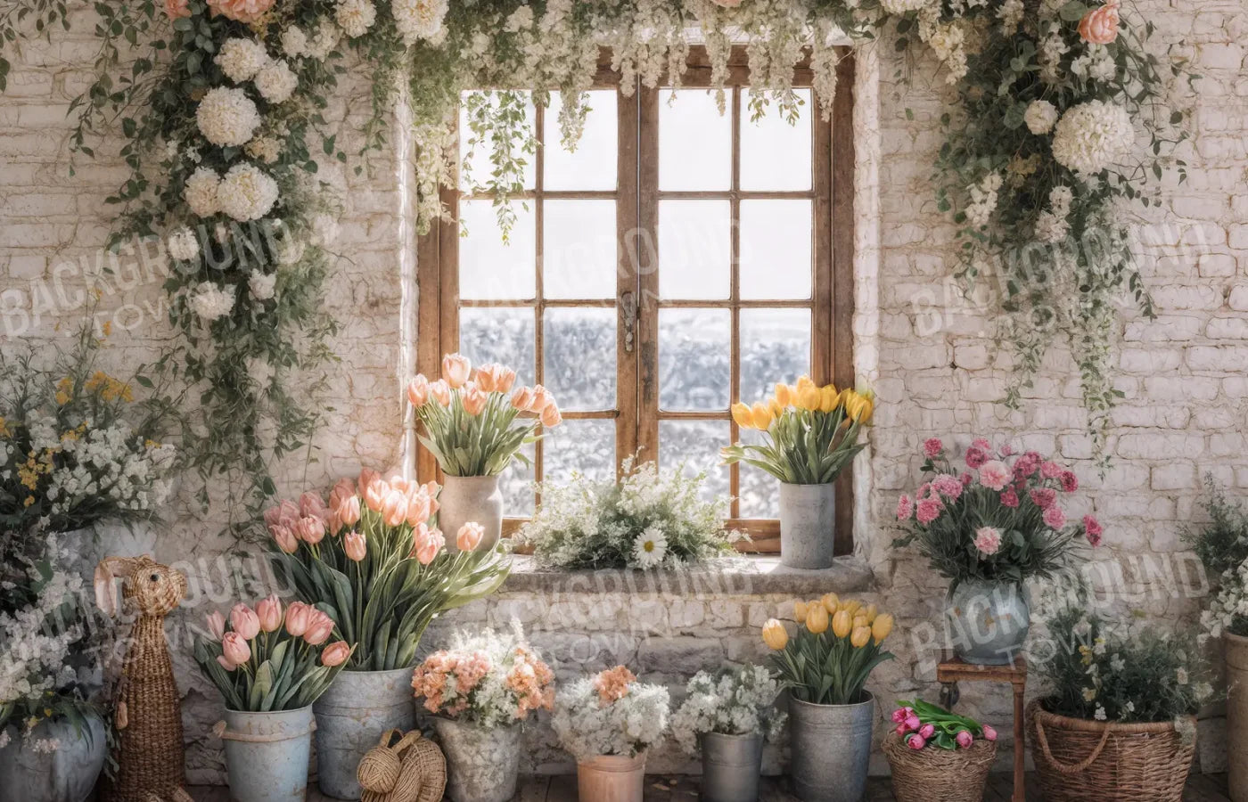 Easter By Carrie 2026 14’x9’ UltraCloth (168 x 108 inch) Backdrop