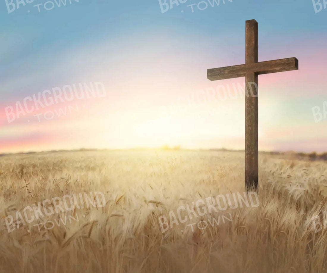 Religious Easter Cross Backdrop for Photography