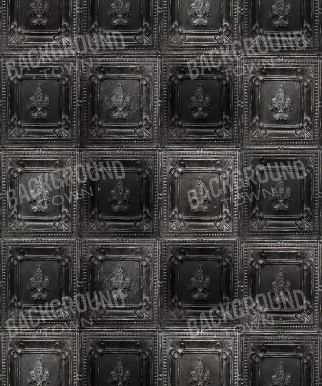 Black Steel and Metal Backdrop for Photography