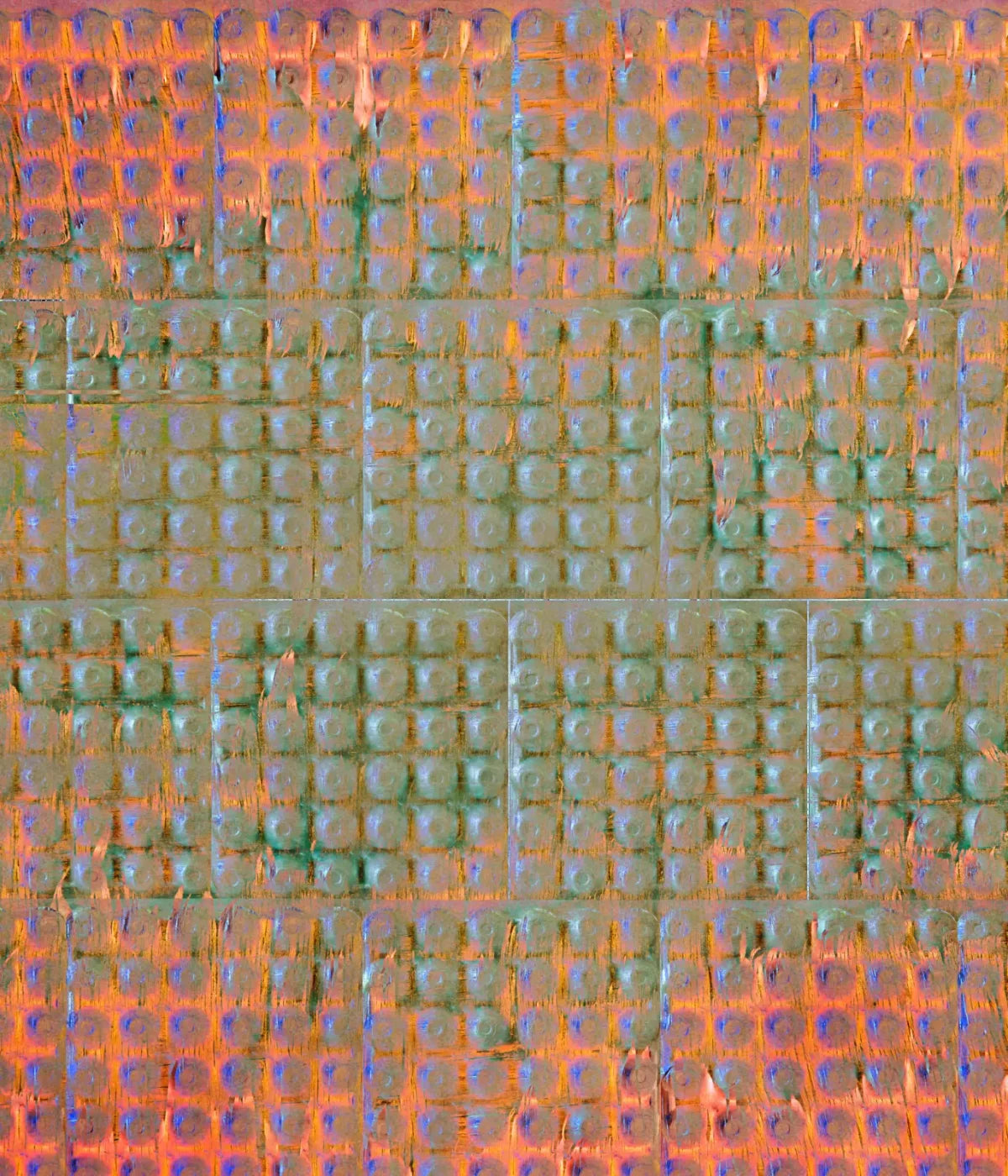 Egg Crate 10X12 Ultracloth ( 120 X 144 Inch ) Backdrop