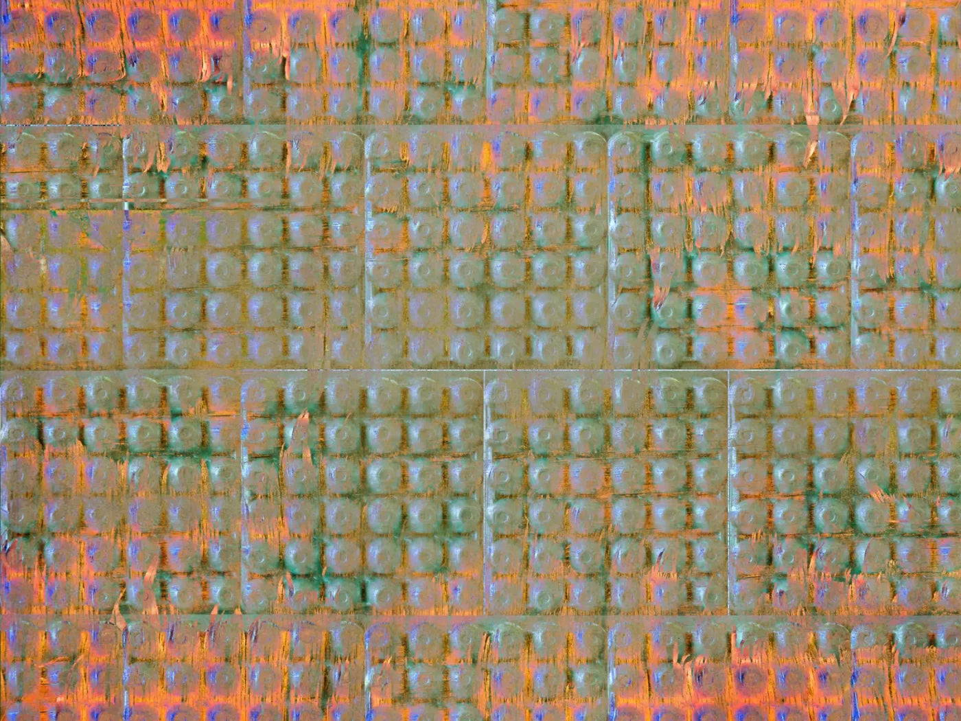 Egg Crate 10X8 Fleece ( 120 X 96 Inch ) Backdrop