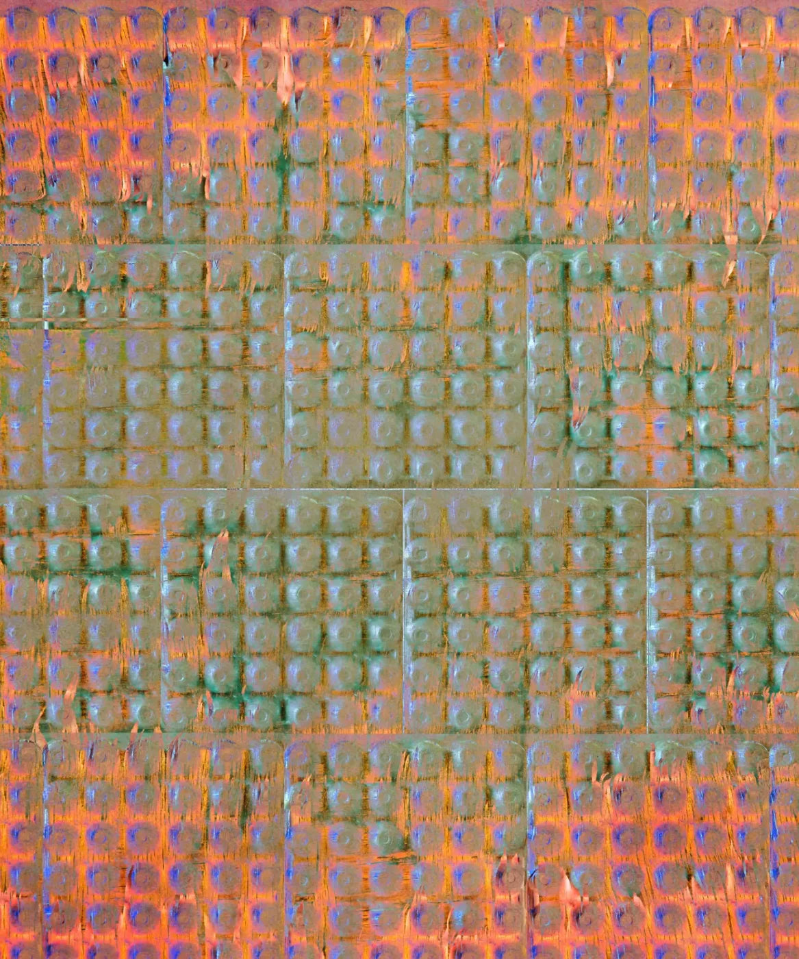 Orange Pattern Backdrop for Photography