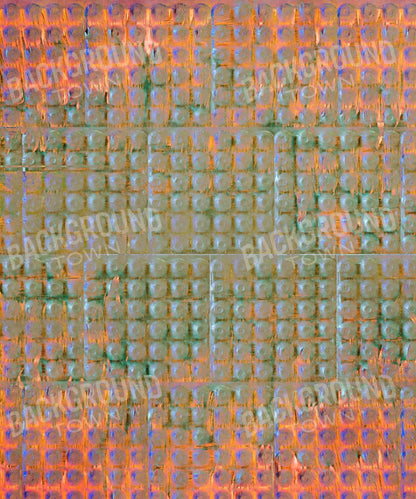 Orange Pattern Backdrop for Photography