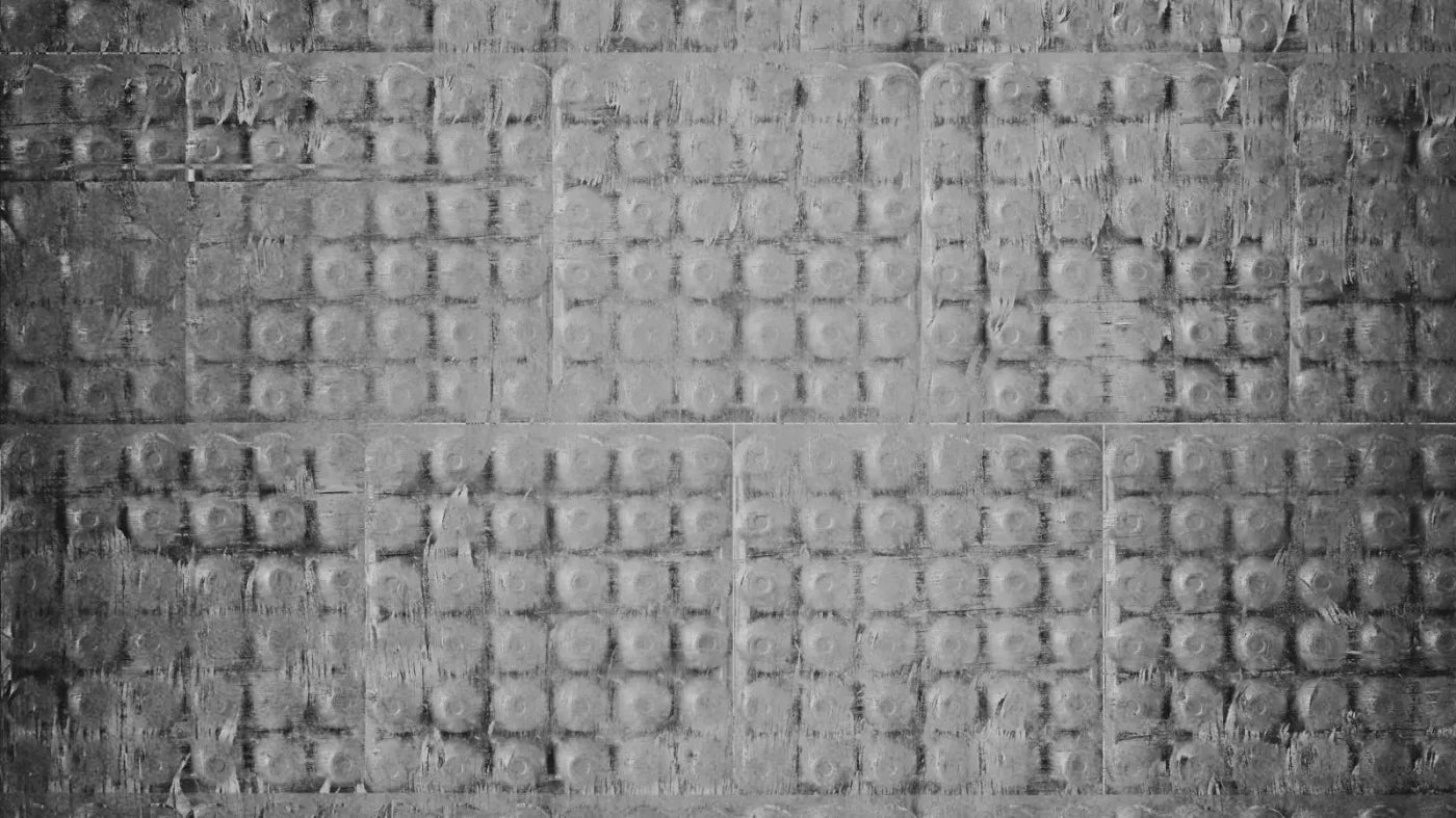 Egg Crate Black And White 14X8 Ultracloth ( 168 X 96 Inch ) Backdrop