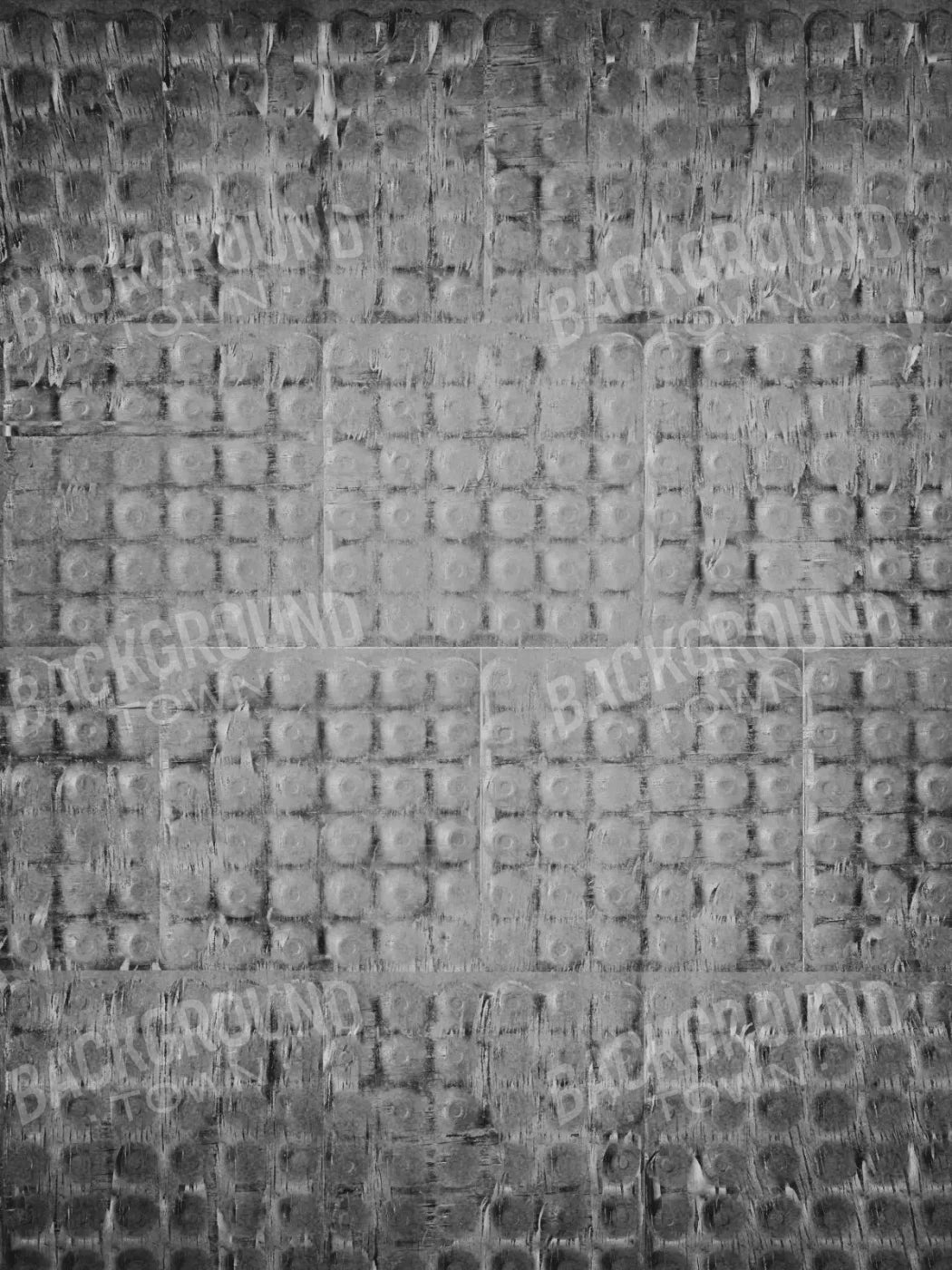 Egg Crate Black And White 5X68 Fleece ( 60 X 80 Inch ) Backdrop