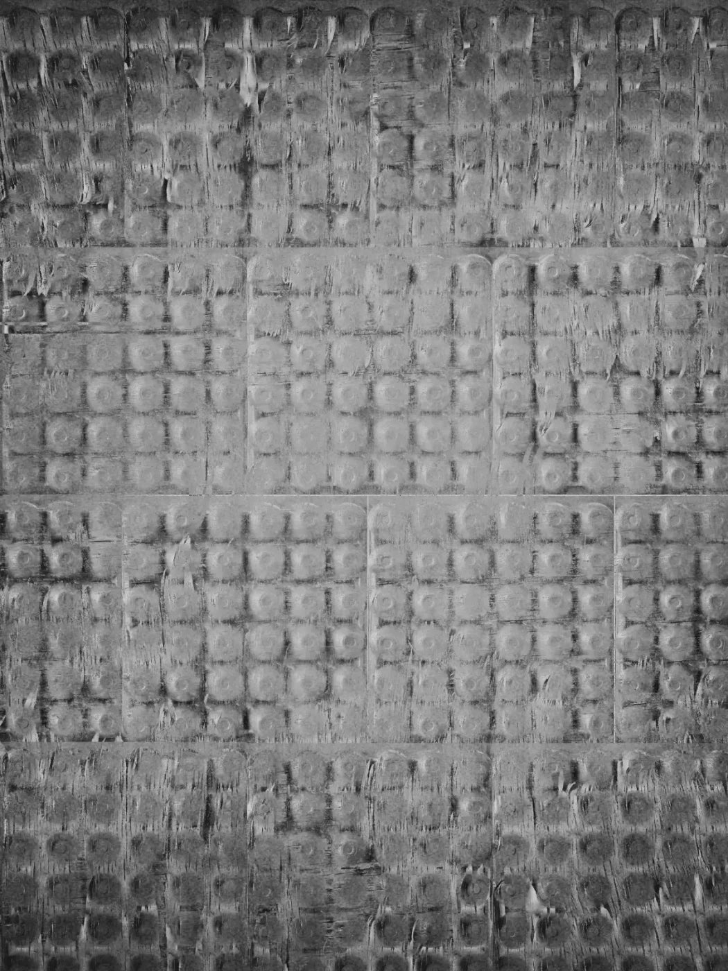 Egg Crate Black And White 8X10 Fleece ( 96 X 120 Inch ) Backdrop