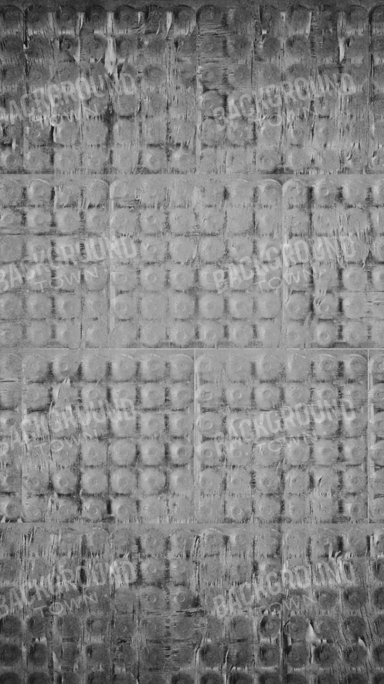 Egg Crate Black And White 8X14 Ultracloth ( 96 X 168 Inch ) Backdrop
