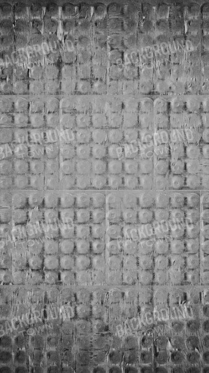 Egg Crate Black And White 8X14 Ultracloth ( 96 X 168 Inch ) Backdrop