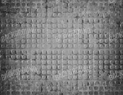Egg Crate Black And White 8X6 Fleece ( 96 X 72 Inch ) Backdrop