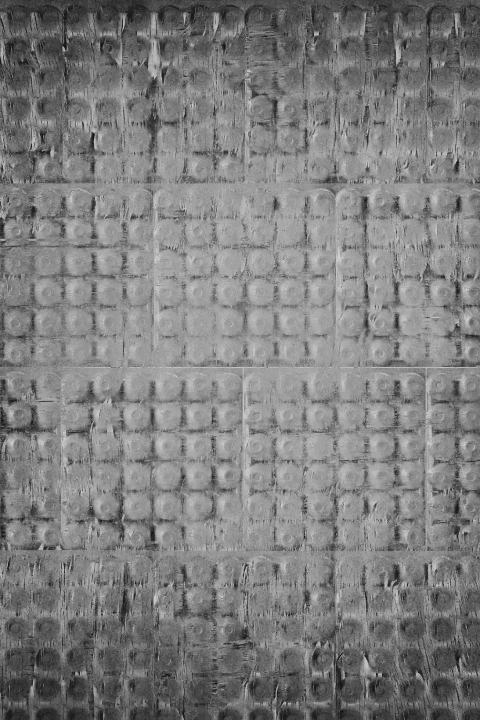 Egg Crate Black And White Backdrop