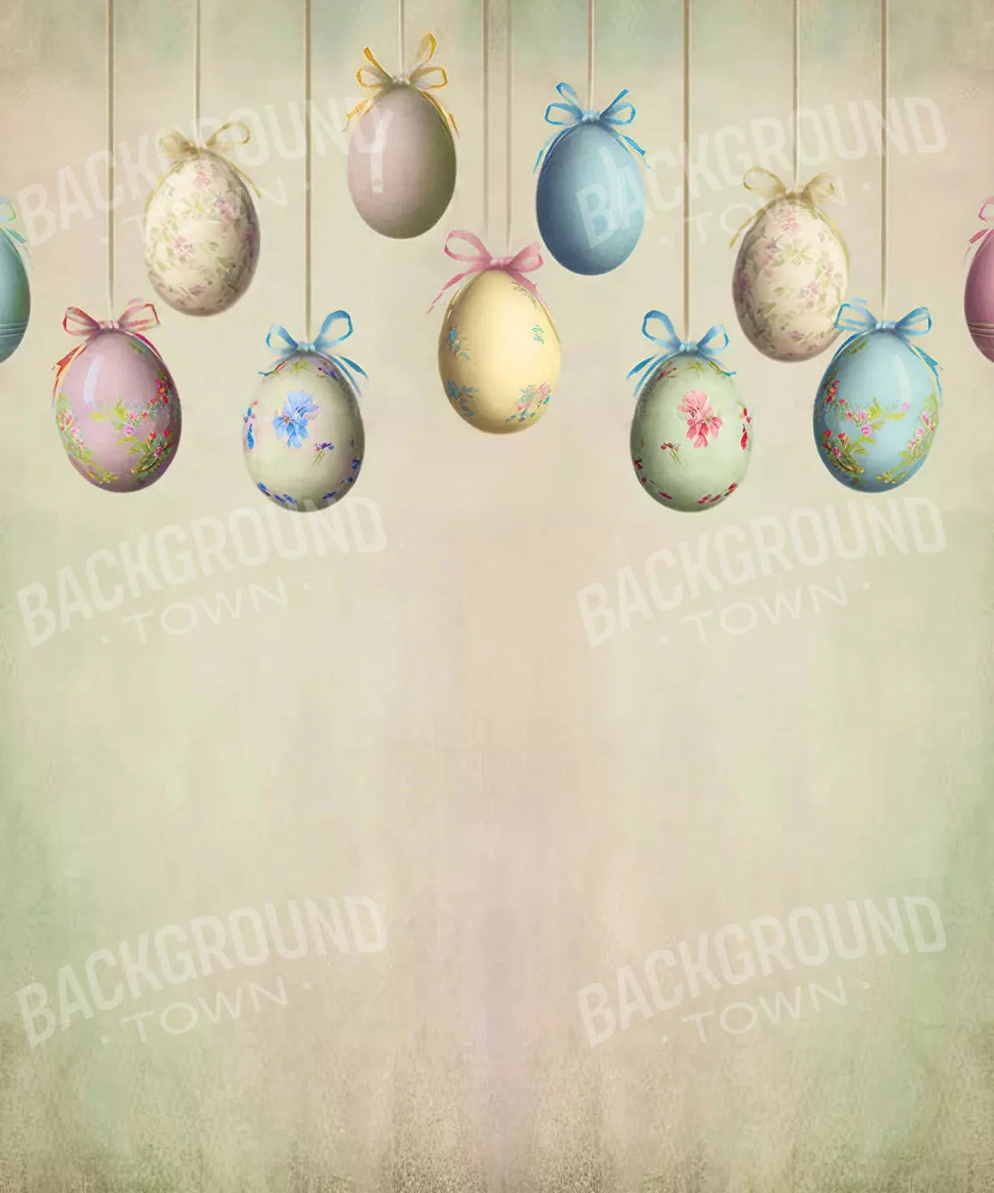 Beige Easter Backdrop for Photography