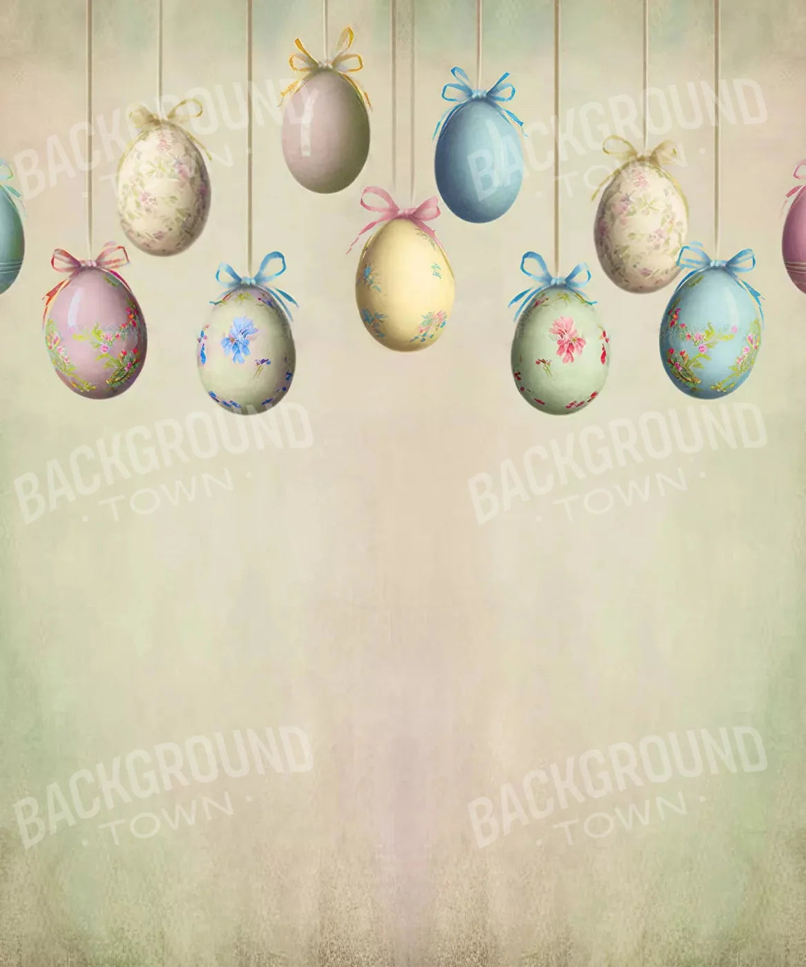 Beige Easter Backdrop for Photography