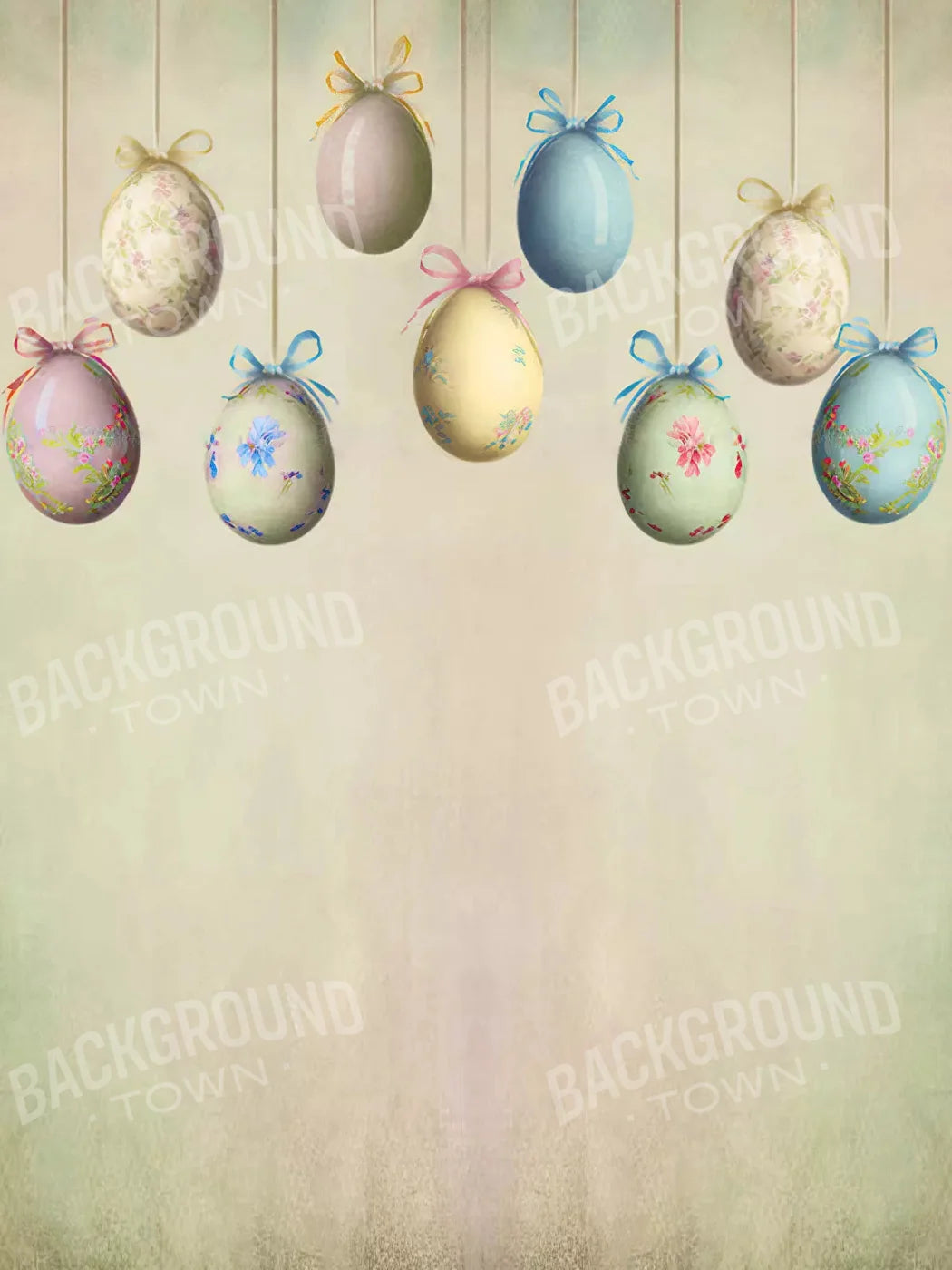 Eggstra Special Easter 5X68 Fleece ( 60 X 80 Inch ) Backdrop