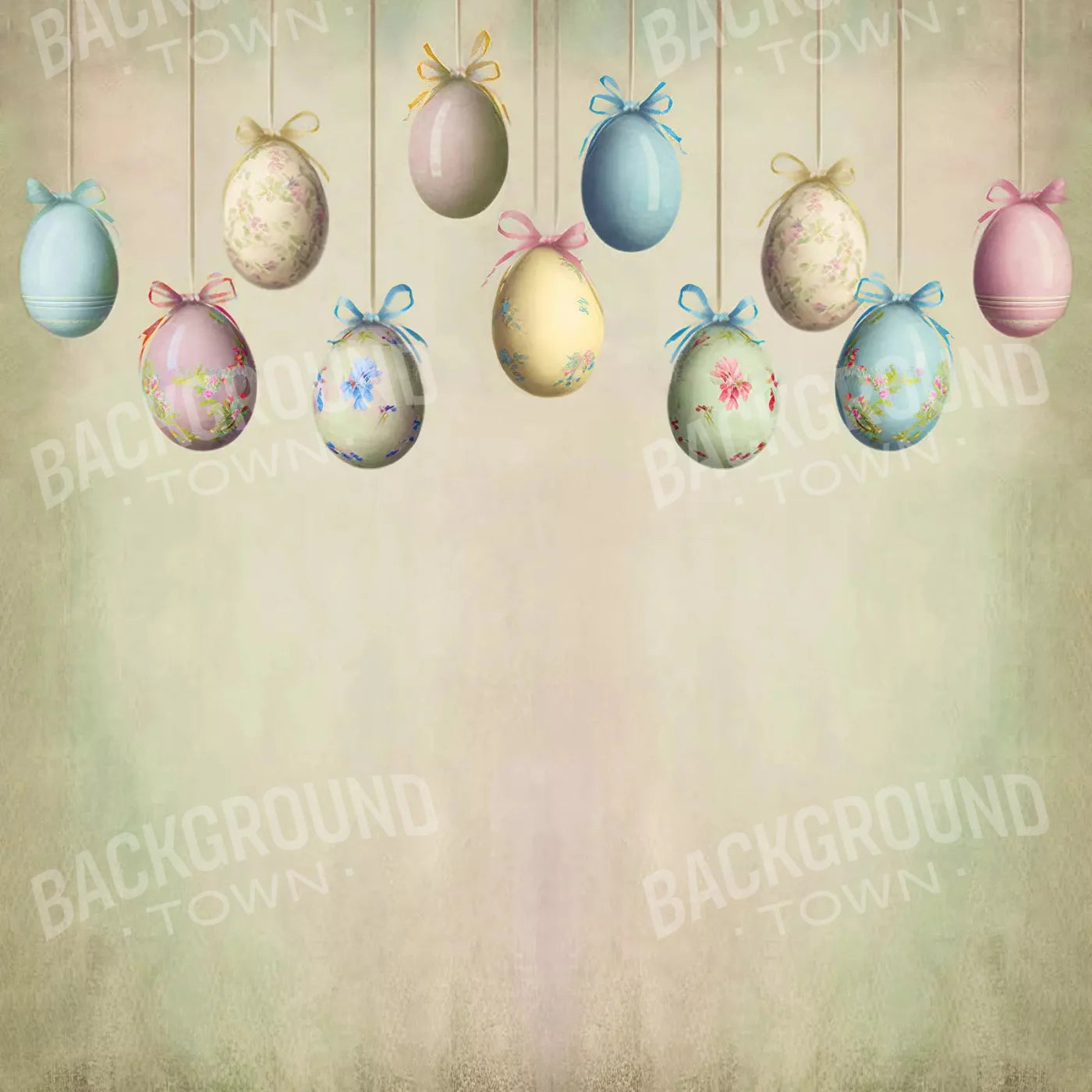 Eggstra Special Easter 8X8 Fleece ( 96 X Inch ) Backdrop