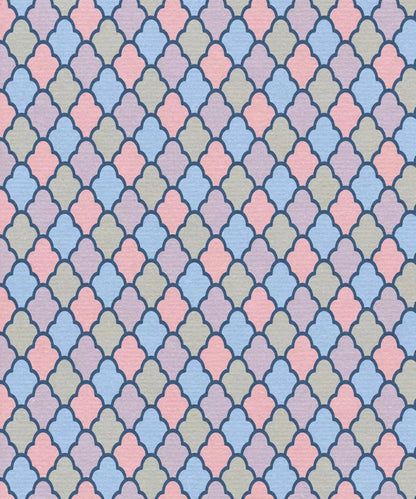 Blue Pattern Backdrop for Photography