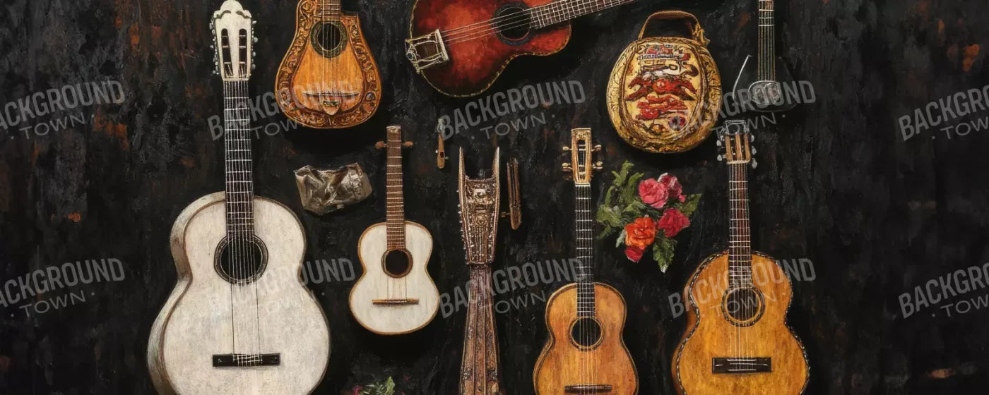 El Musico 20’X8’ Ultracloth (240 X 96 Inch) Backdrop