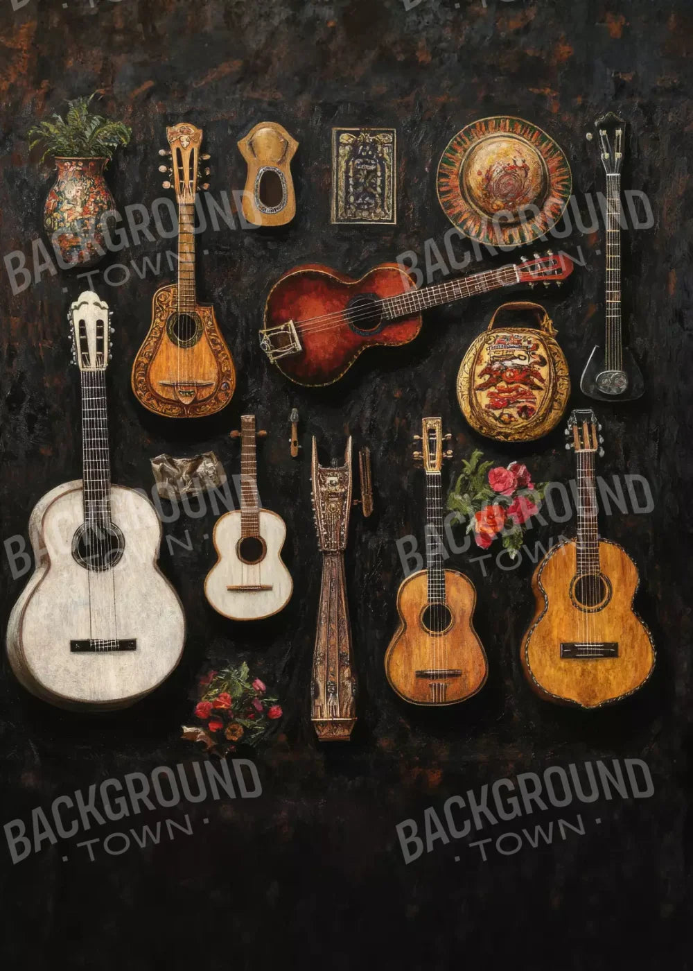 El Musico 5’X7’ Ultracloth (60 X 84 Inch) Backdrop