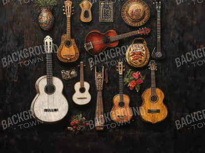 El Musico 6’8X5’ Fleece (80 X 60 Inch) Backdrop